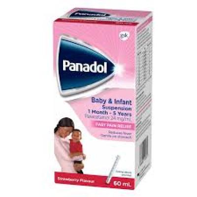 Pain Relief, Panadol Baby&amp;Infant 60Ml